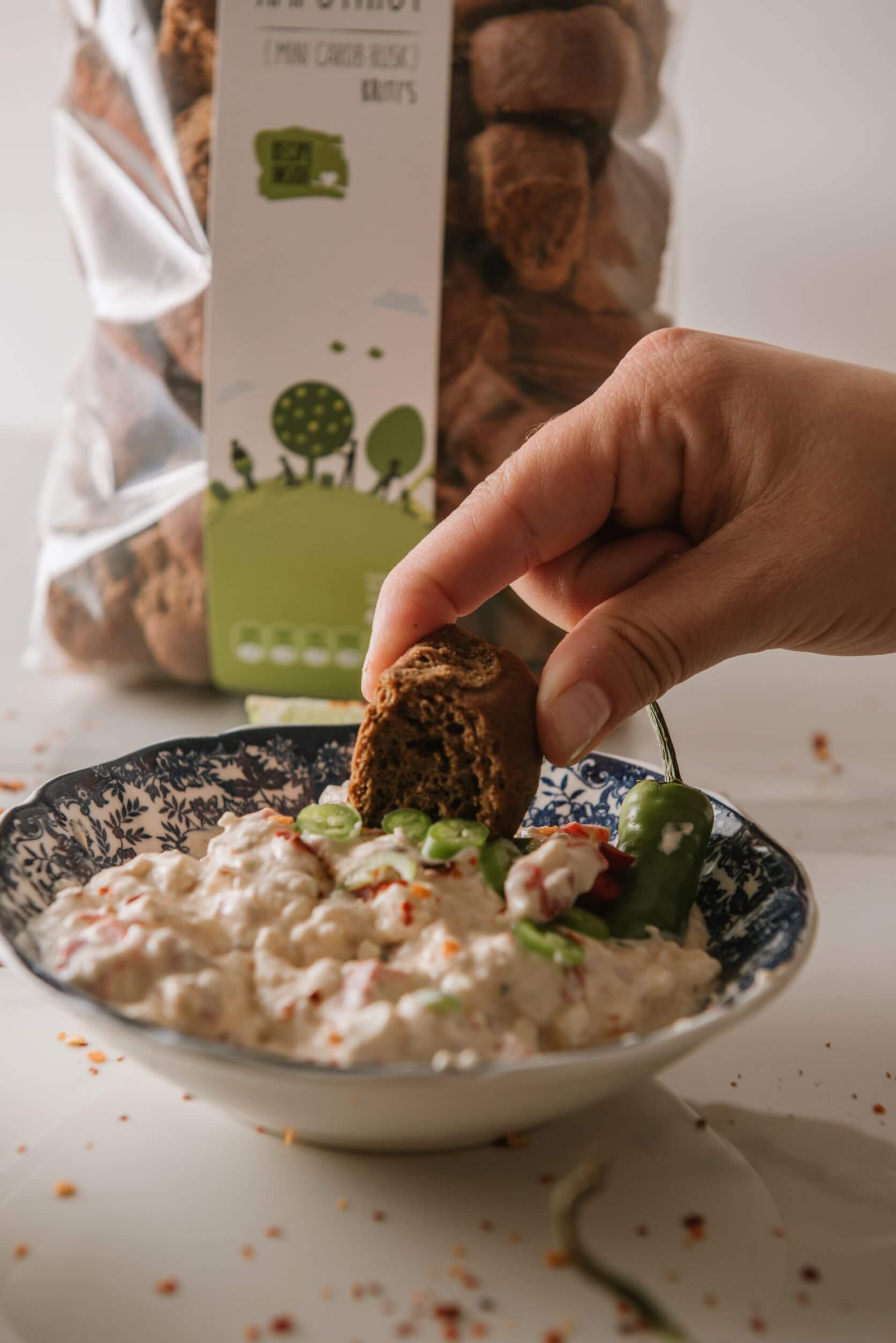 Παξιμαδάκι με χαρούπι ''MITERRA - ΓΗ ΜΟΥ''