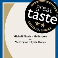 ΜΕΛΙΧΡΥΣΟΝ ΘΥΜΑΡΙΣΙΟ ΜΕΛΙ ΚΑΛΥΜΝΟΥ Logo