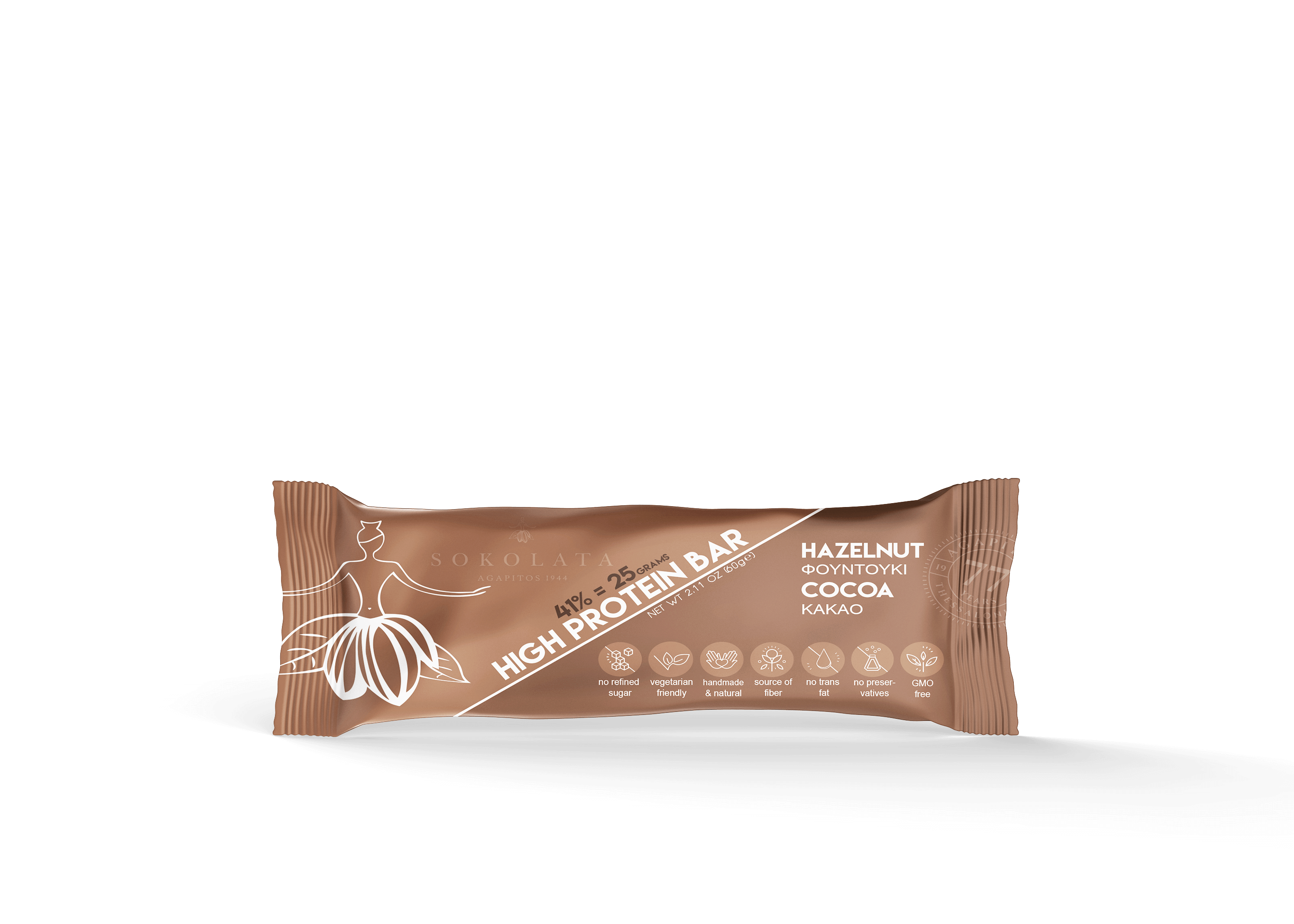Hazelnut Protein Bar 60g Hazelnut Protein Bar 60g