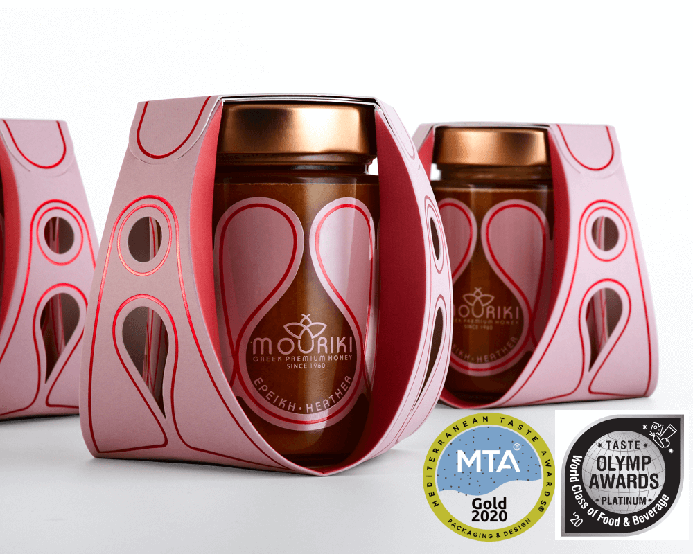 Μοuriki Greek Premium  Heather Honey  of Chalkidiki (paper package)