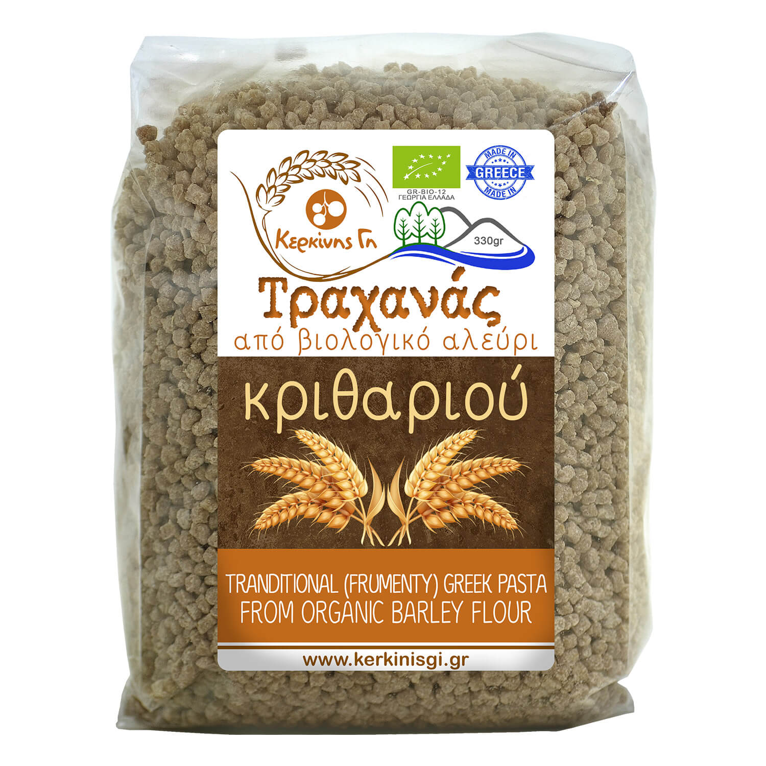 Τραχανάς από Κριθάρι GR BIO 330γρ