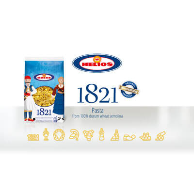 1821 ζυμαρικά