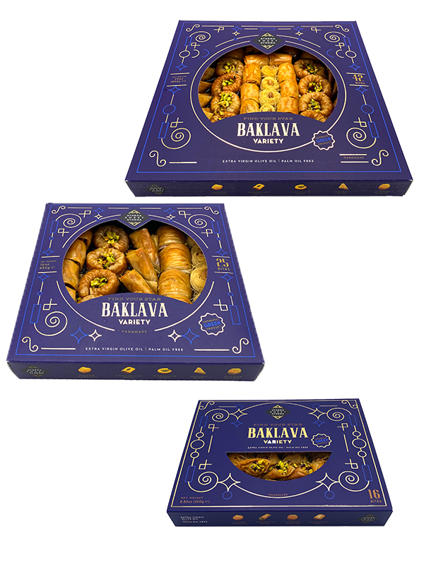 Find Your Star Ποικιλίες Μπακλαβά σε ταψάκι