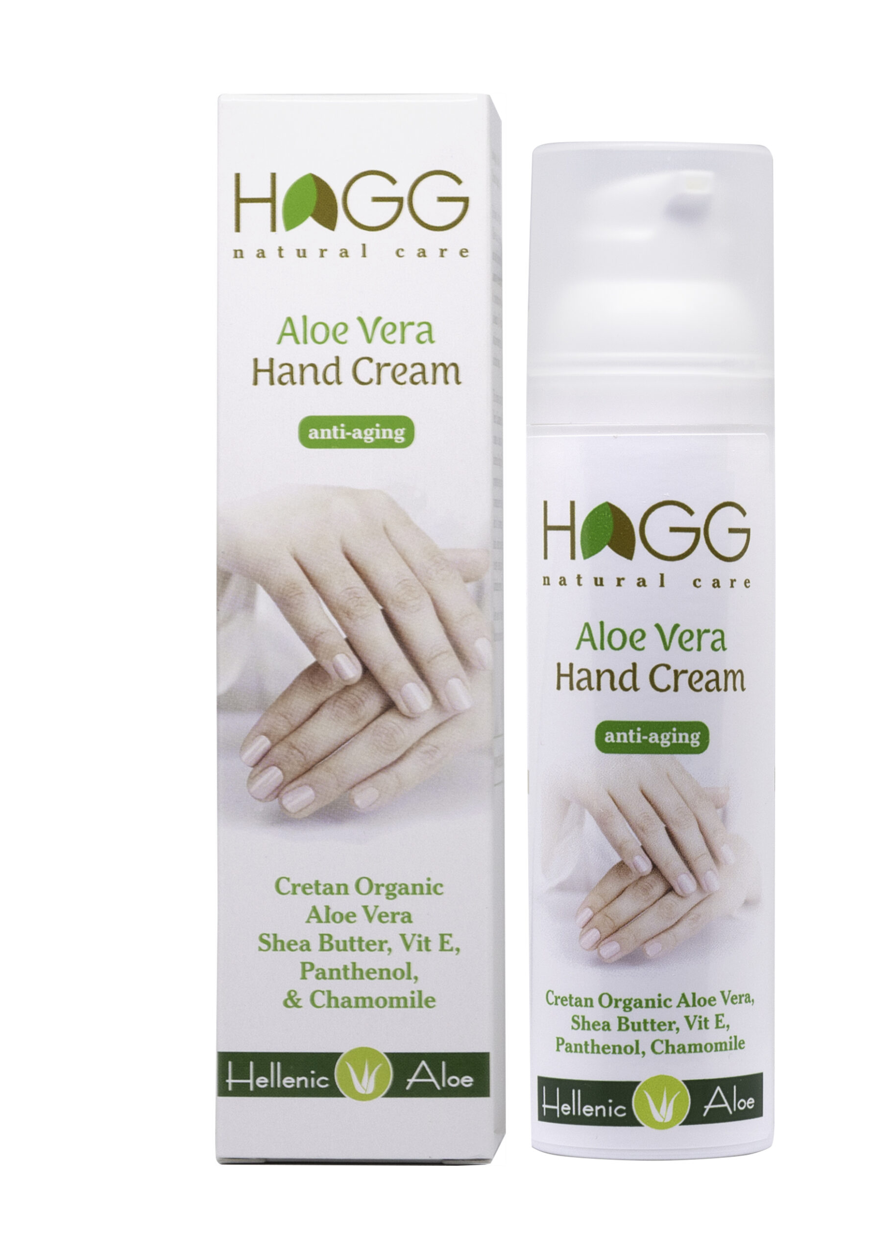 ANTI-AGEING ALOE VERA HAND CREAM with urea & vitamin E