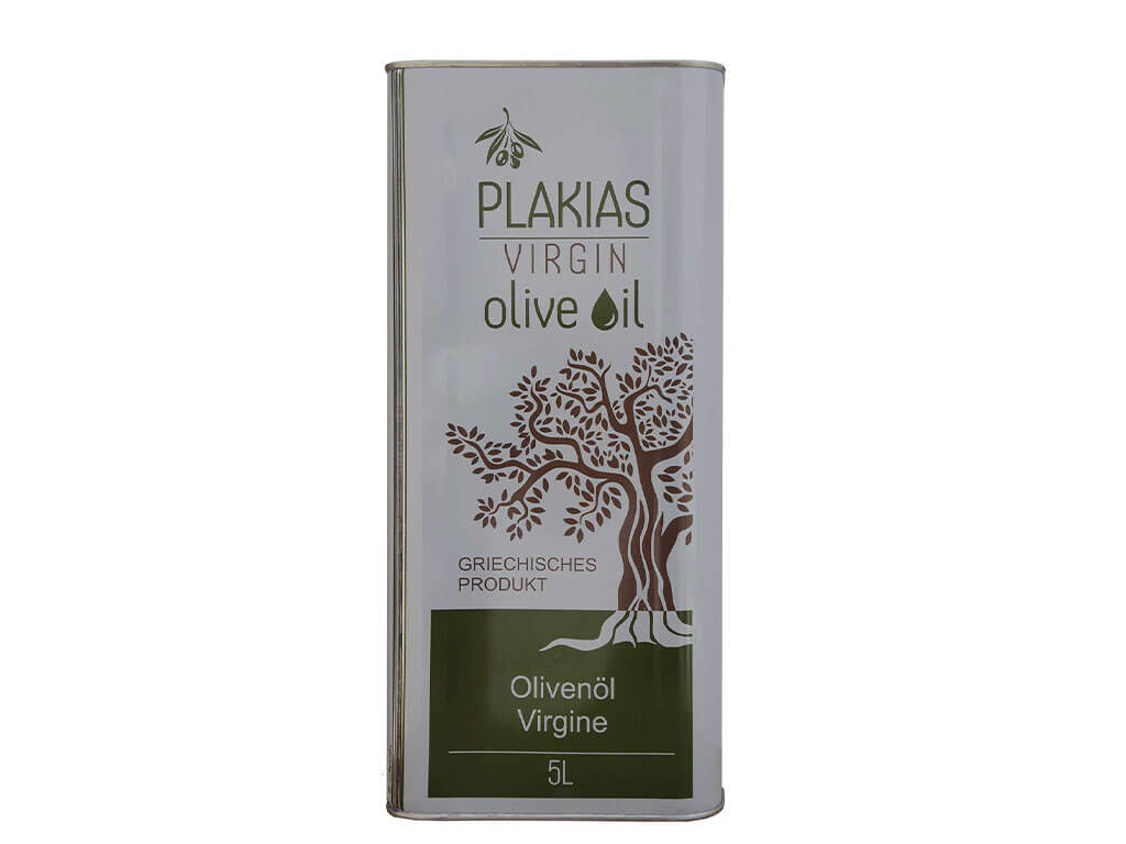 PLAKIAS OLIVE OIL VIRGIN 5L
