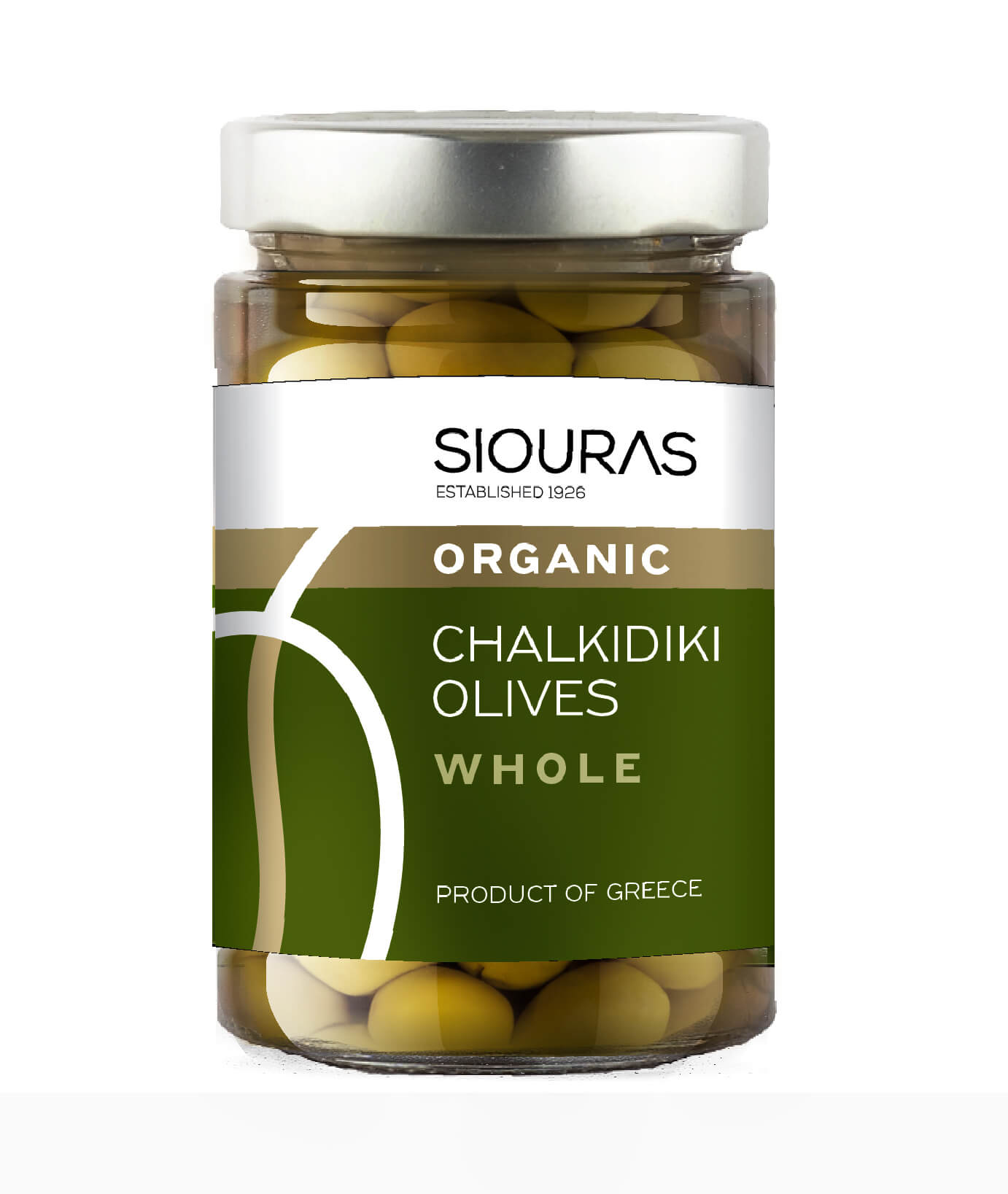 Bιολογικές πράσινες ελιές