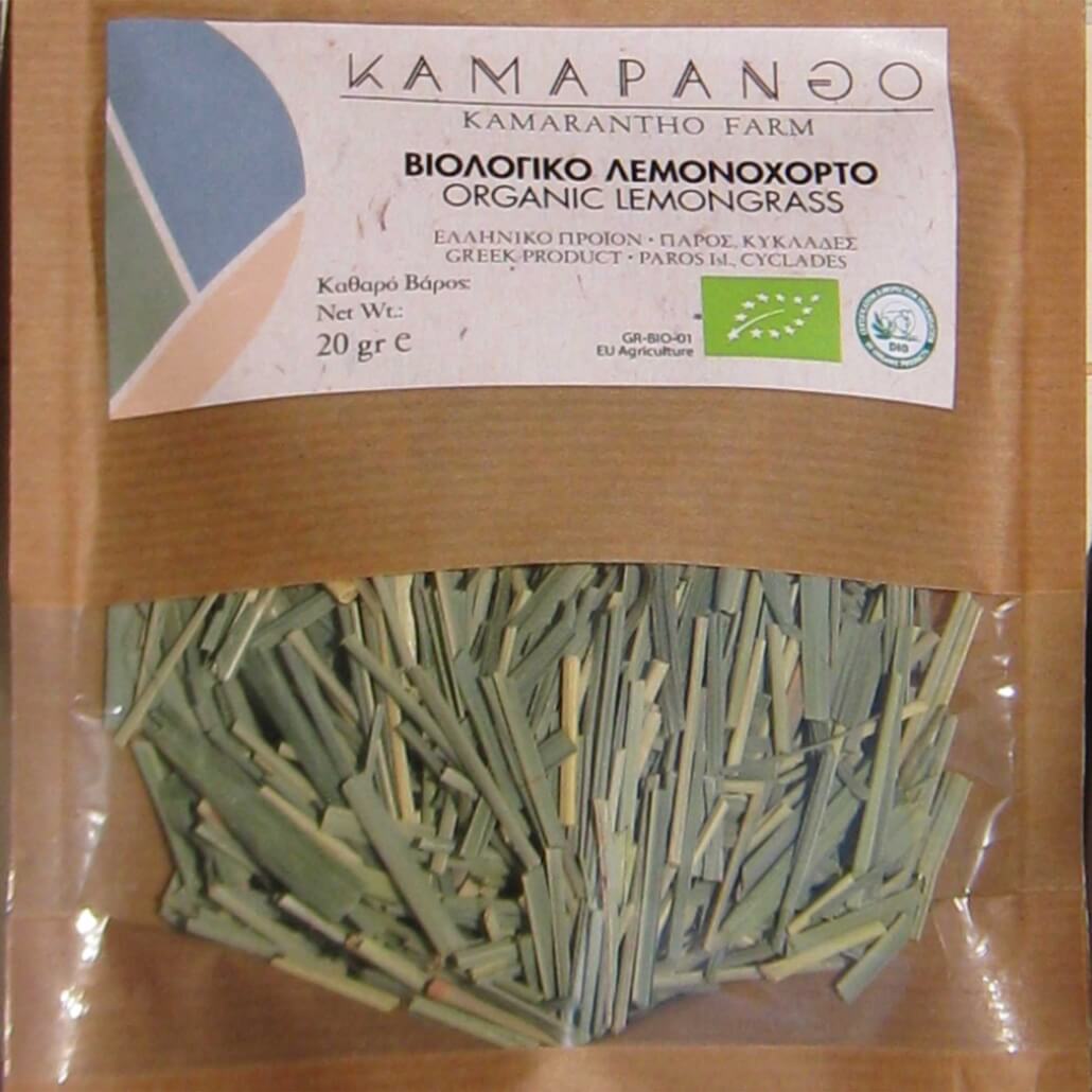 Λεμονόχορτο με φυσικη αποξηρανση