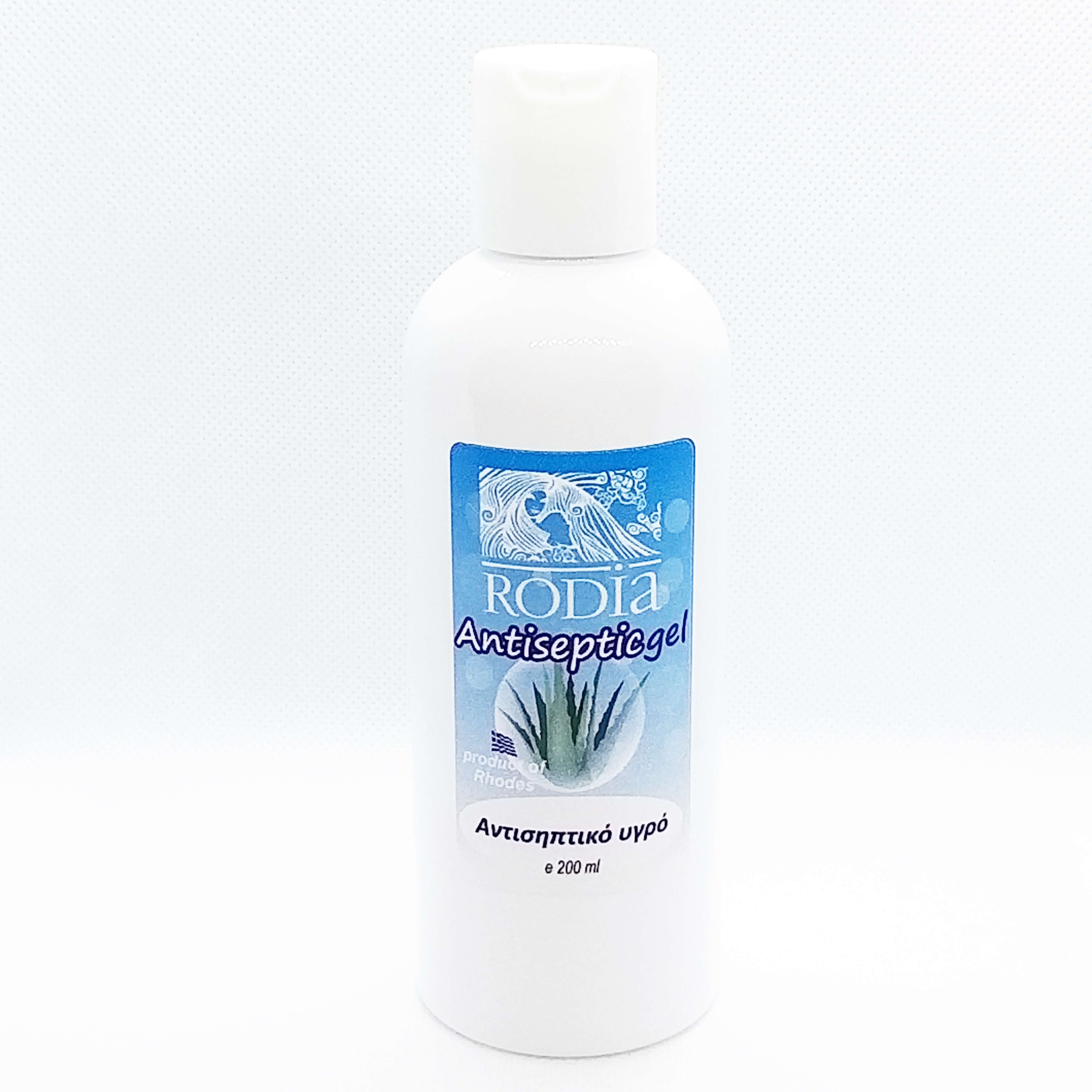 Natural antiseptic Gel with Aloe Vera Eucalyptus Tea Tree Lemon 200 gr.