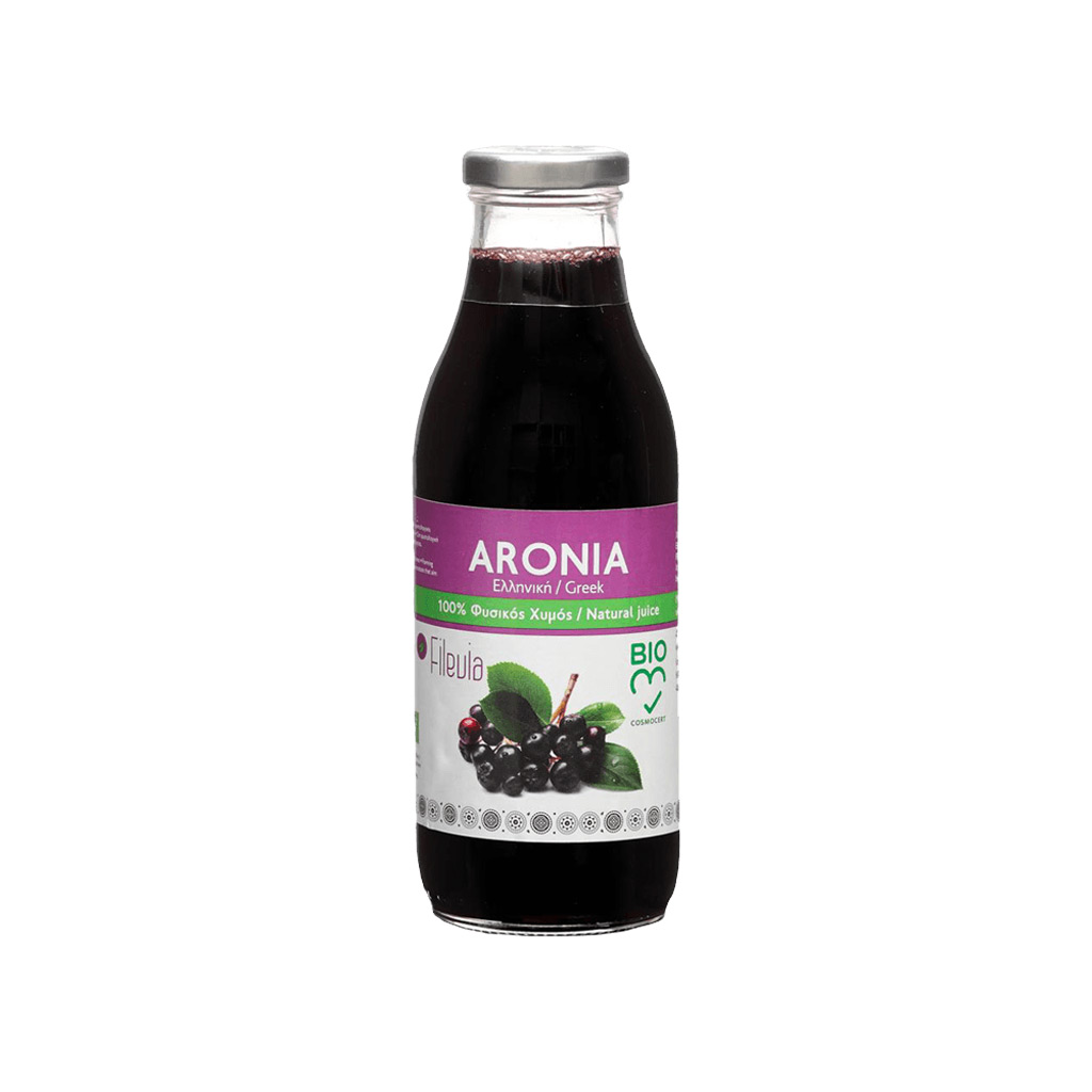 Filevia Bio 100% Φυσικός Χυμός Αρώνιας