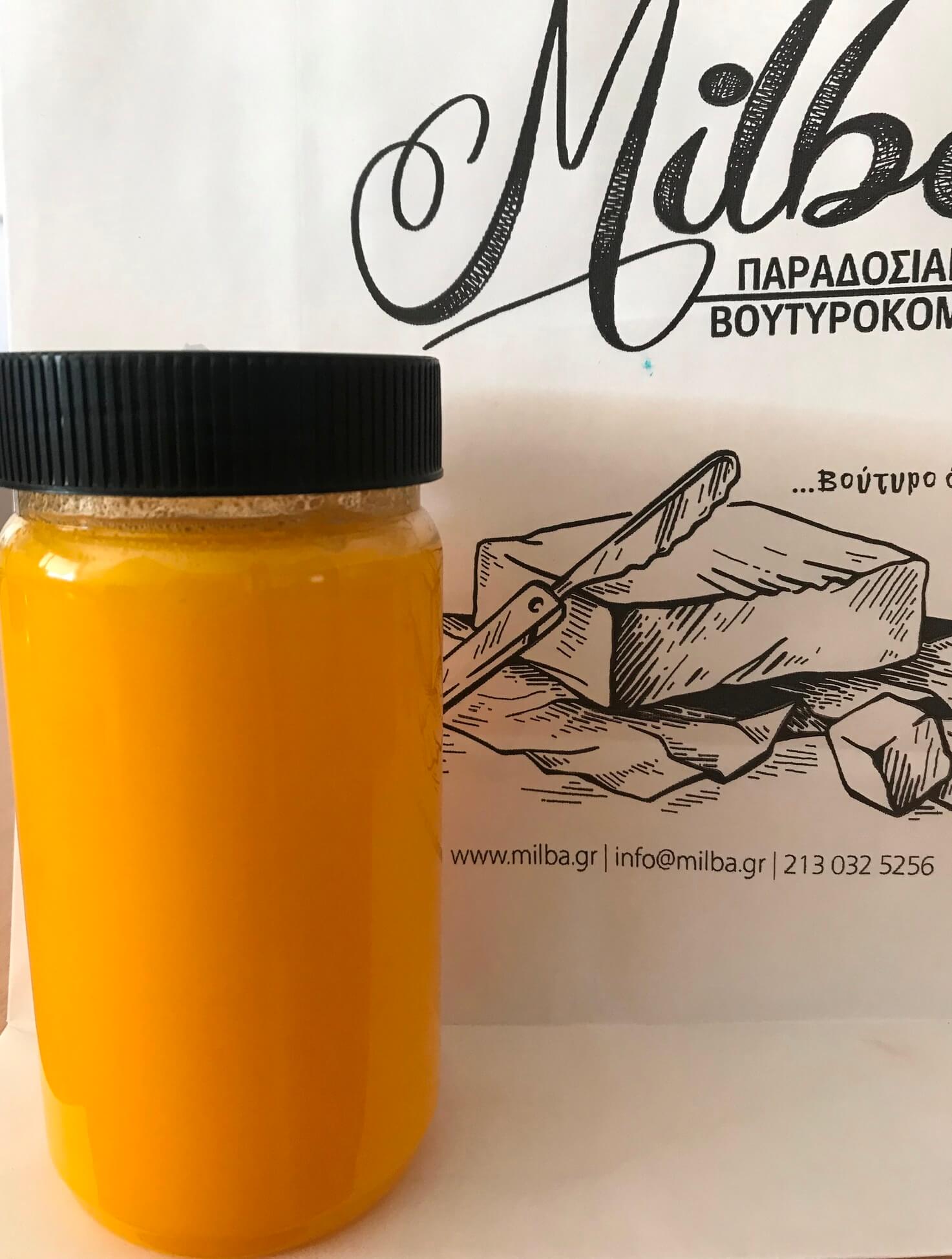 Fermente Carotene Βούτυρο γάλακτος κλαριφιέ Αγελάδος, 99,8% λιπαρά