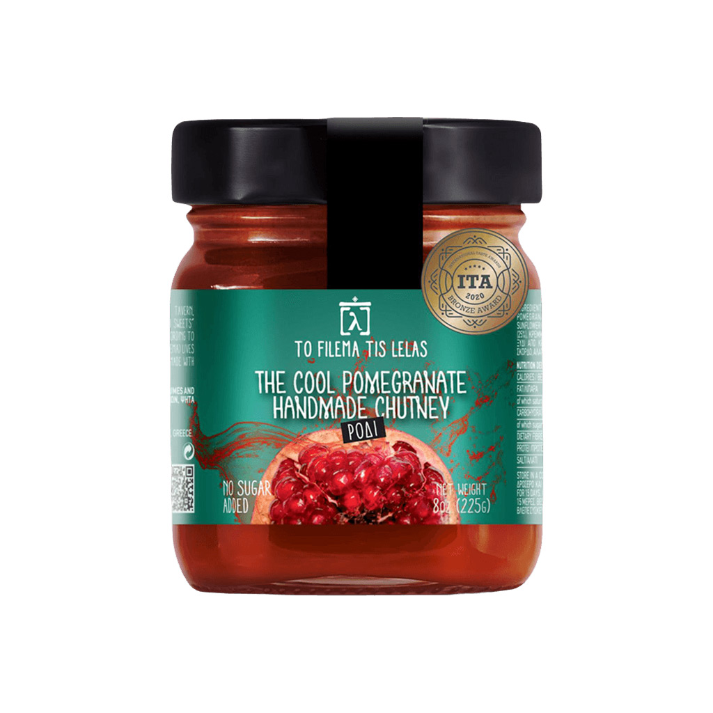 To Filema Tis Lelas The Cool Pomegranate Chutney Ρόδι
