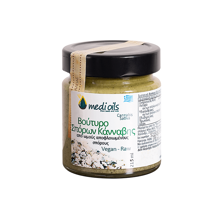 Hemp seeds butter, 215ml, Raw