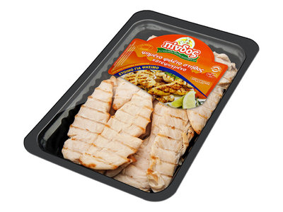 Baked chicken breast fillet