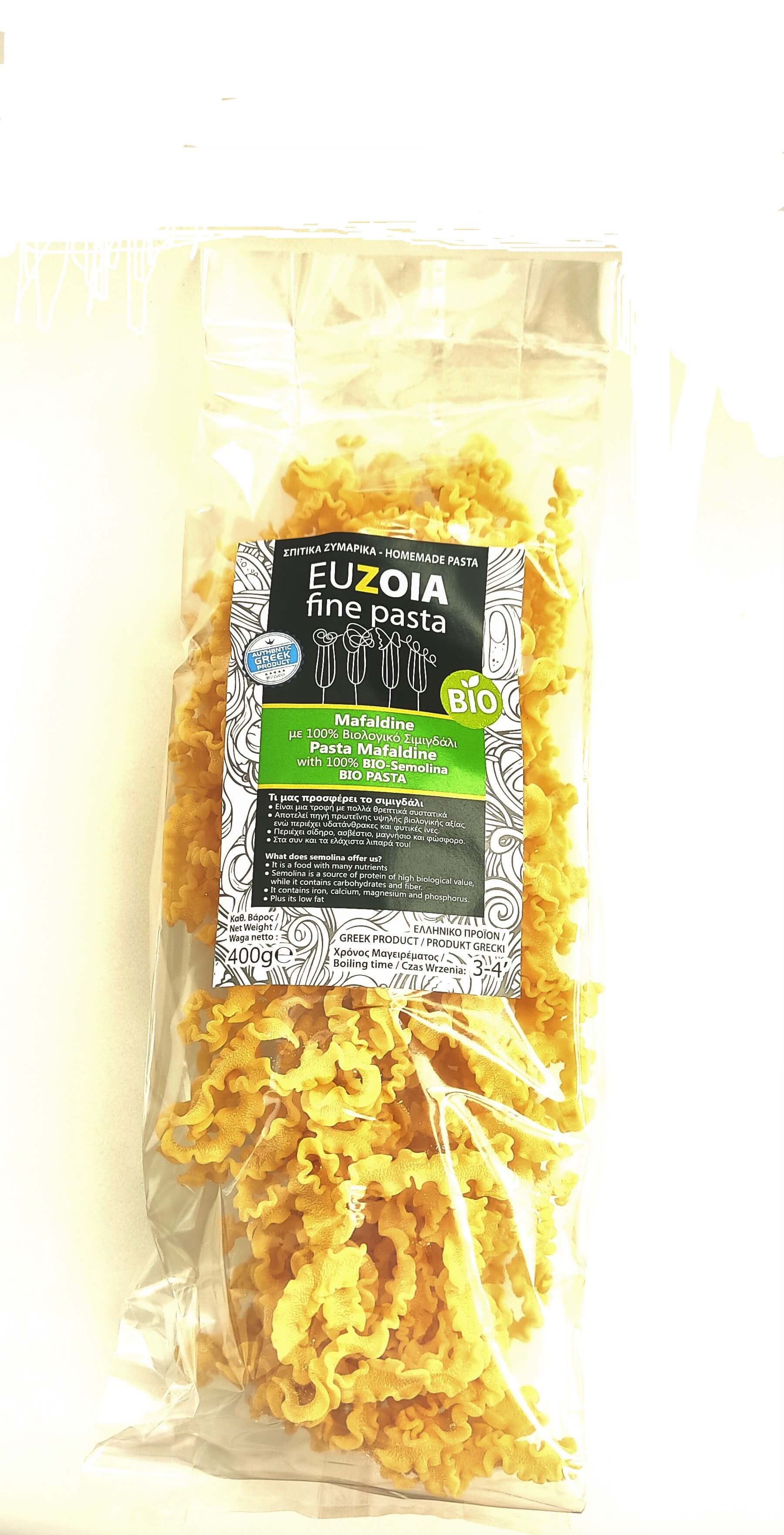 BIO-Mafaldine με 100% ΒΙΟ-Σιμιγδάλι