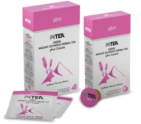 INTEA Κουτί 10 καψουλών Nespresso ή 10 φακέλων πυραμίδων Slim