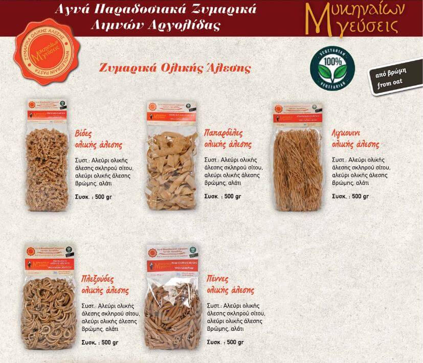 ΠΑΡΑΔΟΣΙΑΚΑ ΖΥΜΑΡΙΚΑ ΟΛΙΚΗΣ ΑΛΕΣΗΣ