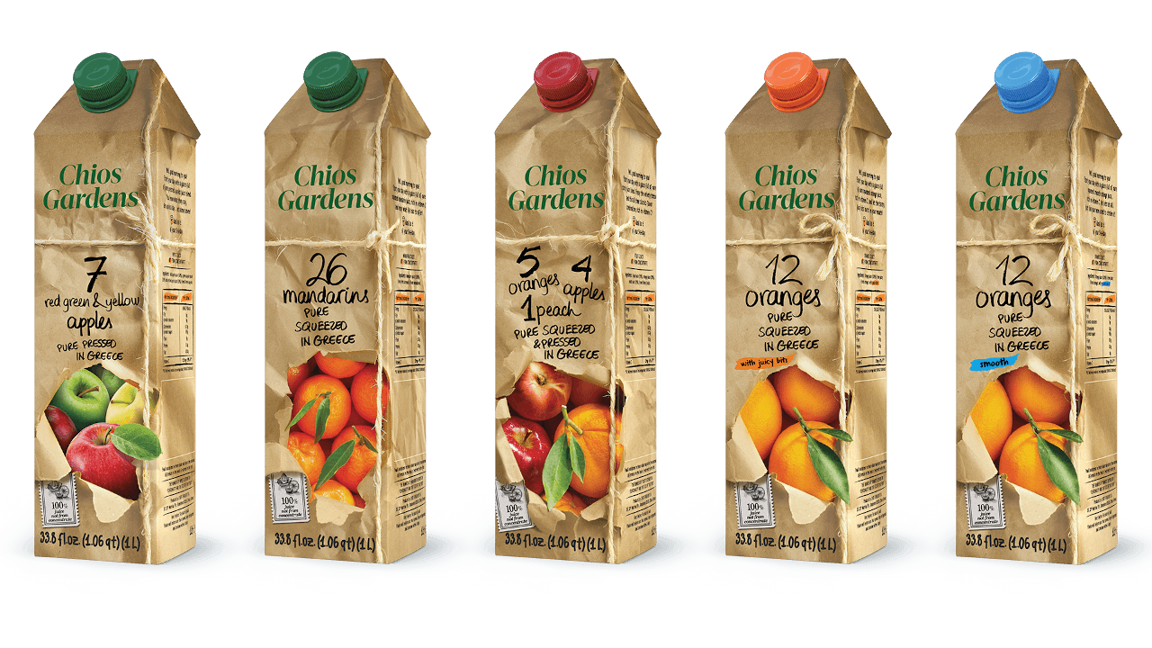 100% Pure Natural Juice NFC from CHIOS GARDENS