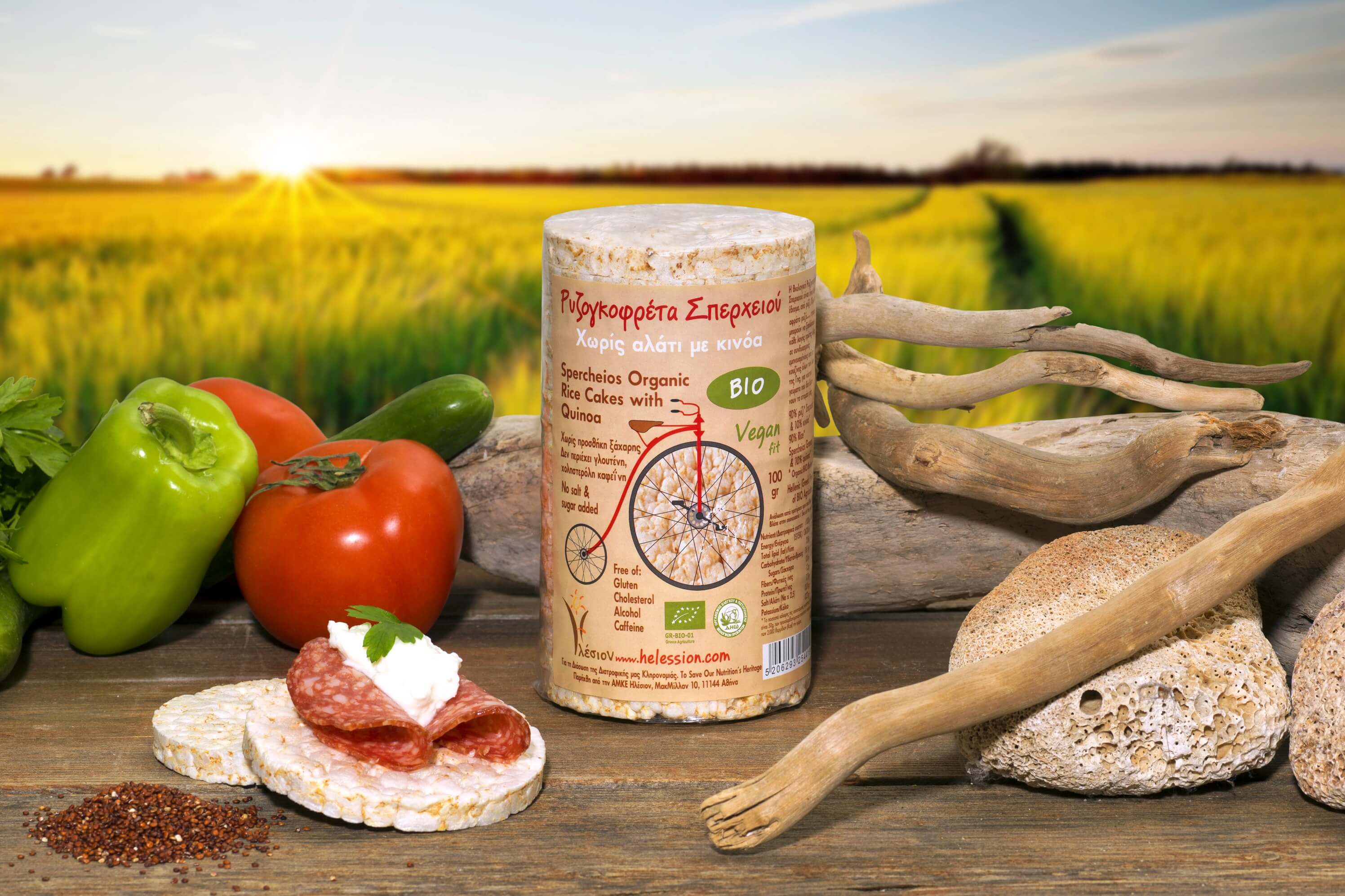 Ριζογκοφρέτα Σπερχειού Χωρίς Αλάτι με Κινόα