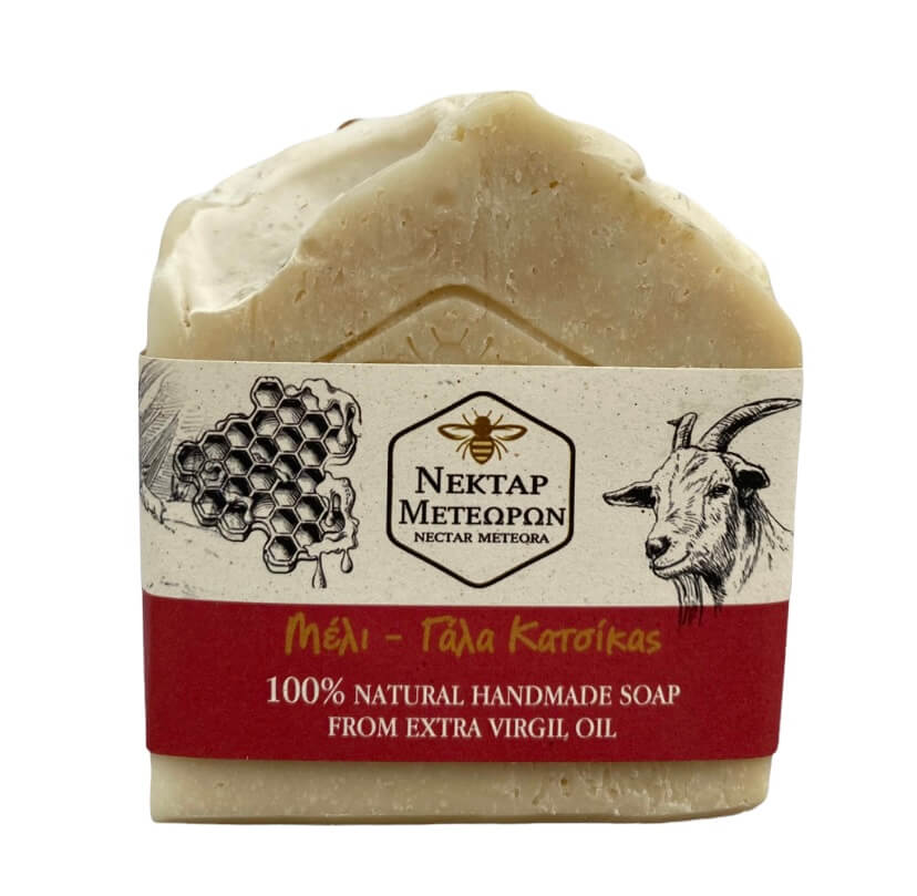 ΣΑΠΟΥΝΙ ΕΛΑΙΛΑΔΟΥ ΜΕ ΓΑΛΑ ΚΑΤΣΙΚΑΣ-ΜΕΛΙ