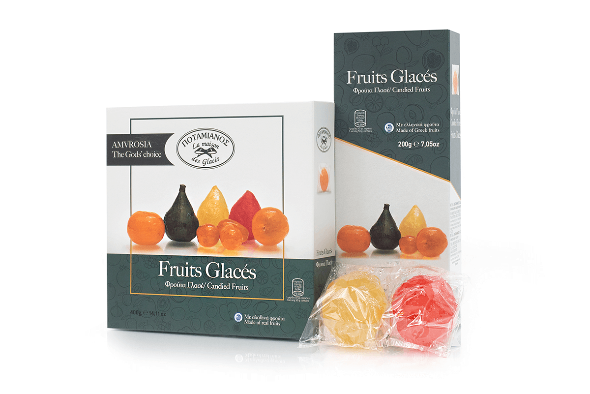 CANDIED FRUITS CARTONS BOXES