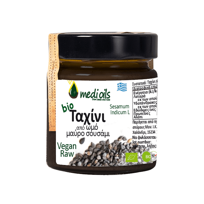 Tahini from black sesame, 215ml, Raw