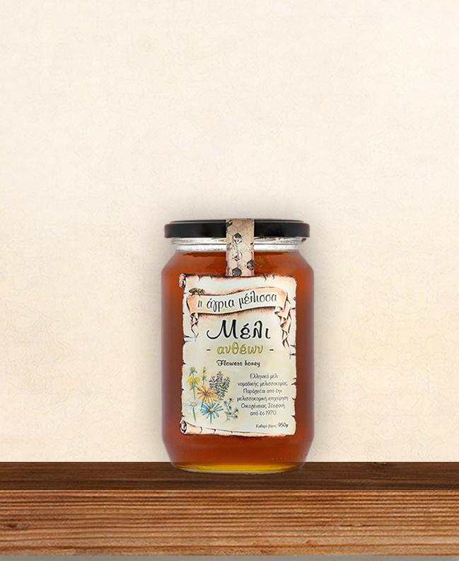 Greek Flower honey, 500gr