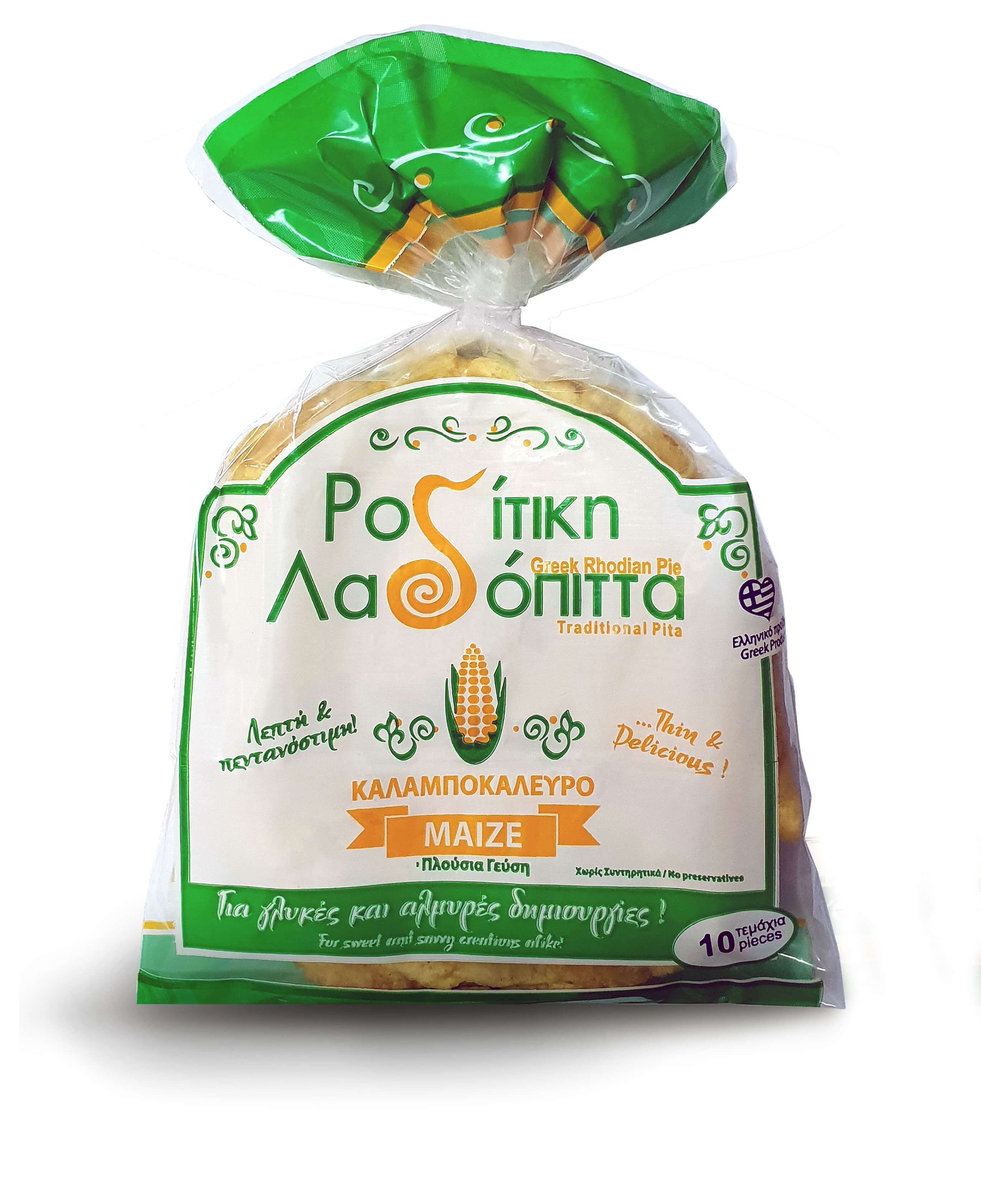 ΡΟΔΙΤΙΚΗ ΛΑΔΟΠΙΤΤΑ με Καλαμποκάλευρο