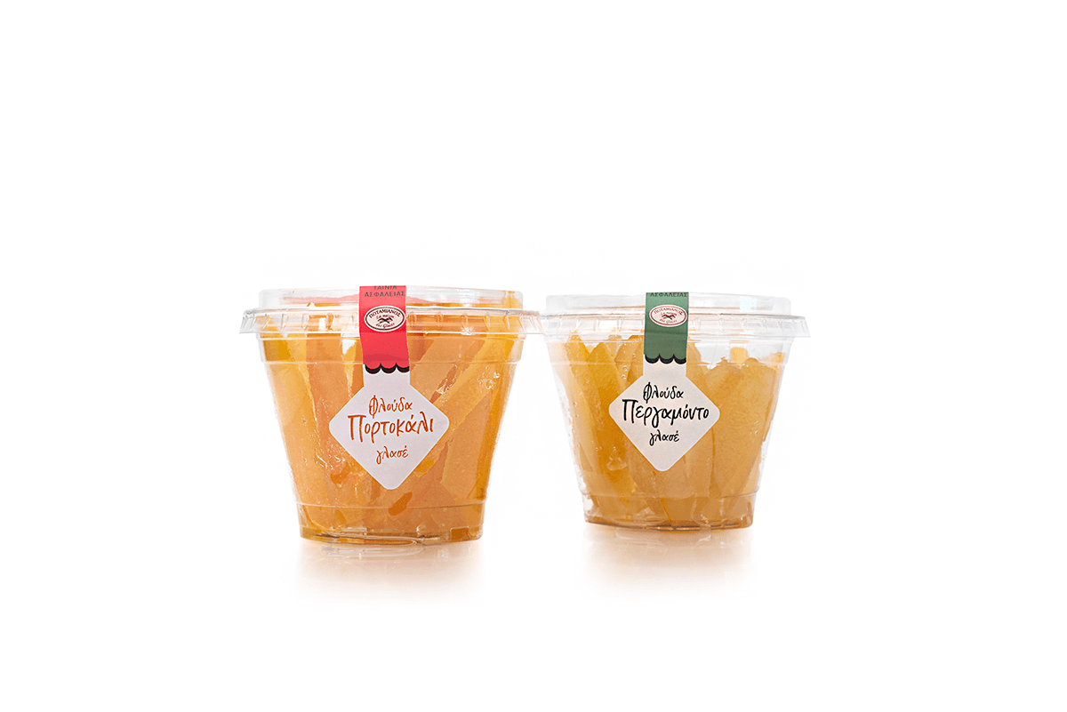 CANDIED ORANGE & PERGAMOT STICKS CUP 150 GR CANDIED ORANGE & PERGAMOT STICKS CUP 150 GR