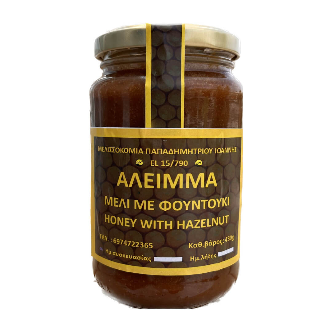 HONEY WITH HAZELNUT