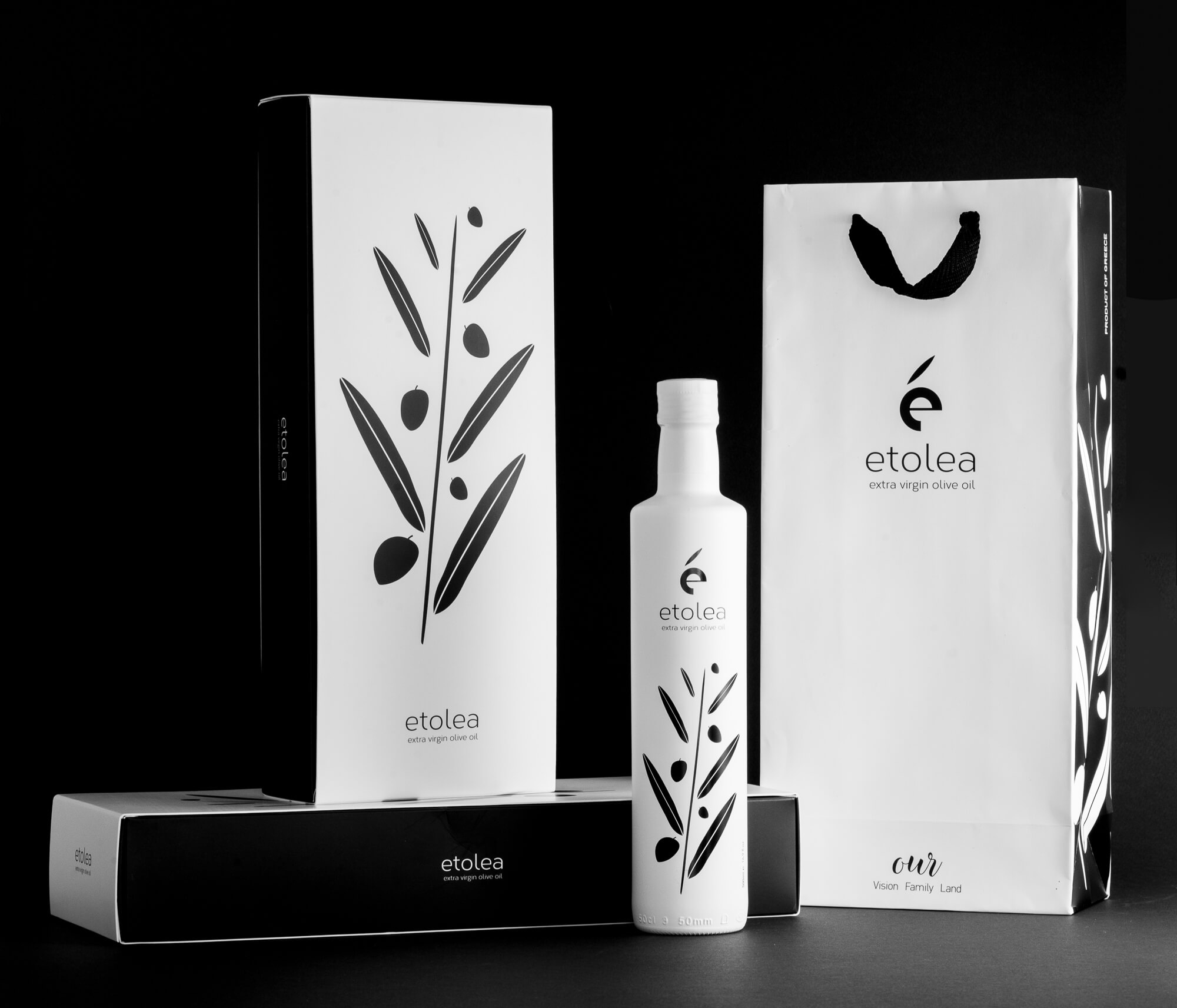 Συσκευασία δώρου κασετίνα ετολεα άσπρο 500 ml