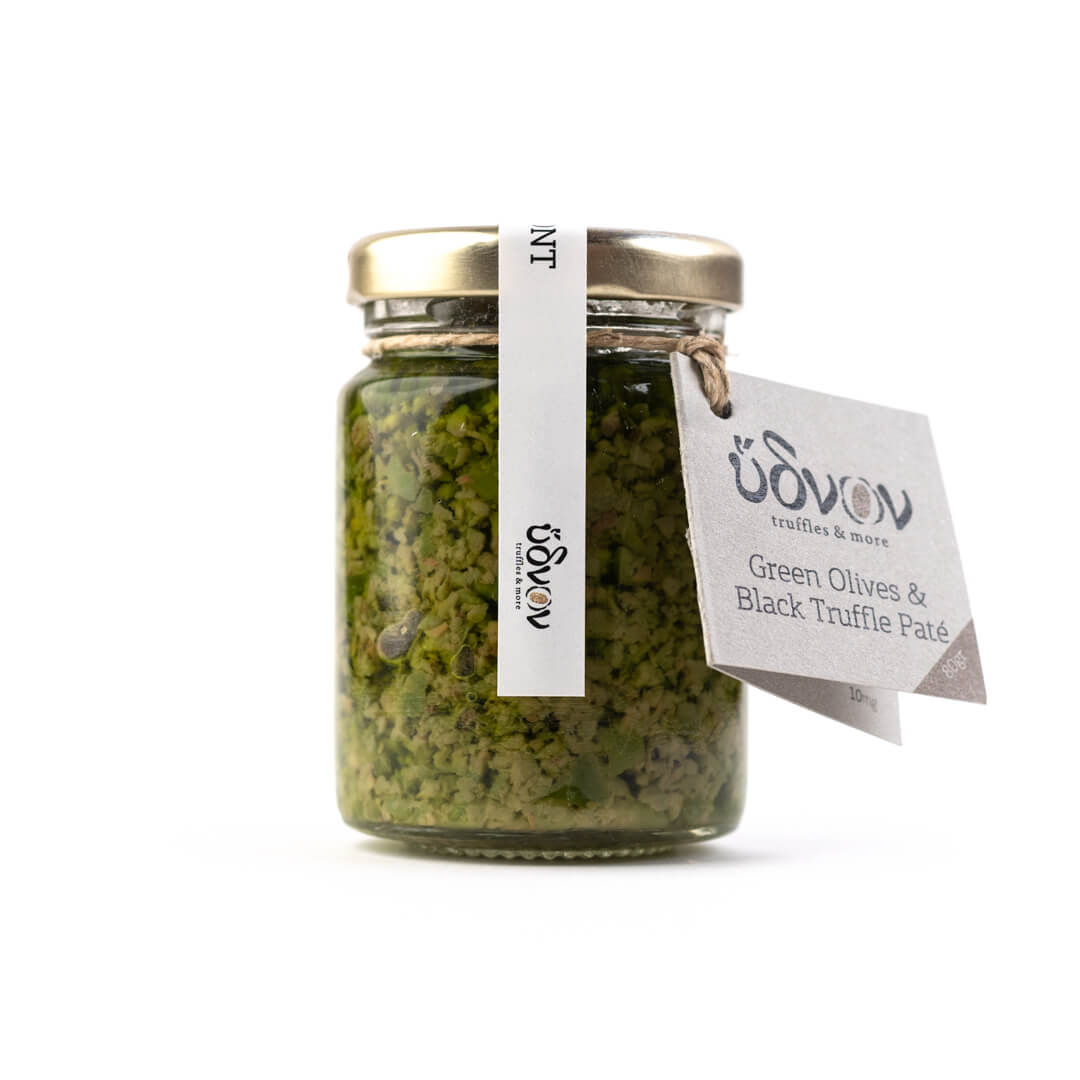 Olive pate & black truffles