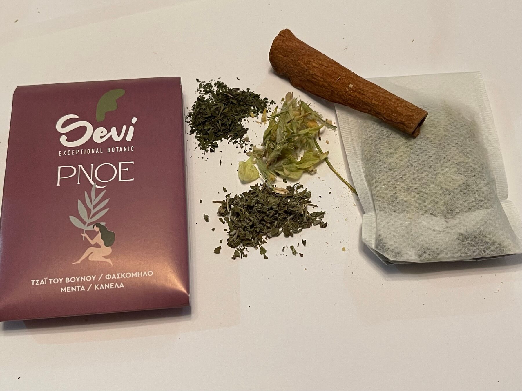 PNOE 2γρ - ΤΣΑΙ ΤΟΥ ΒΟΥΝΟΥ, ΦΑΣΚΟΜΗΛΟ, ΜΕΝΤΑ, ΚΑΝΕΛΑ.