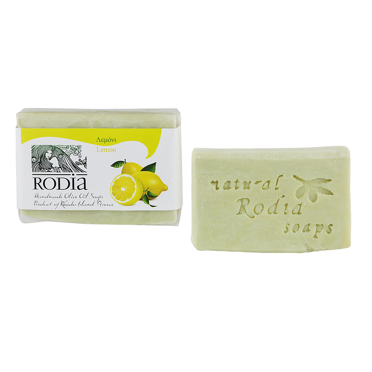 Olive soap with Lemon fragrance.