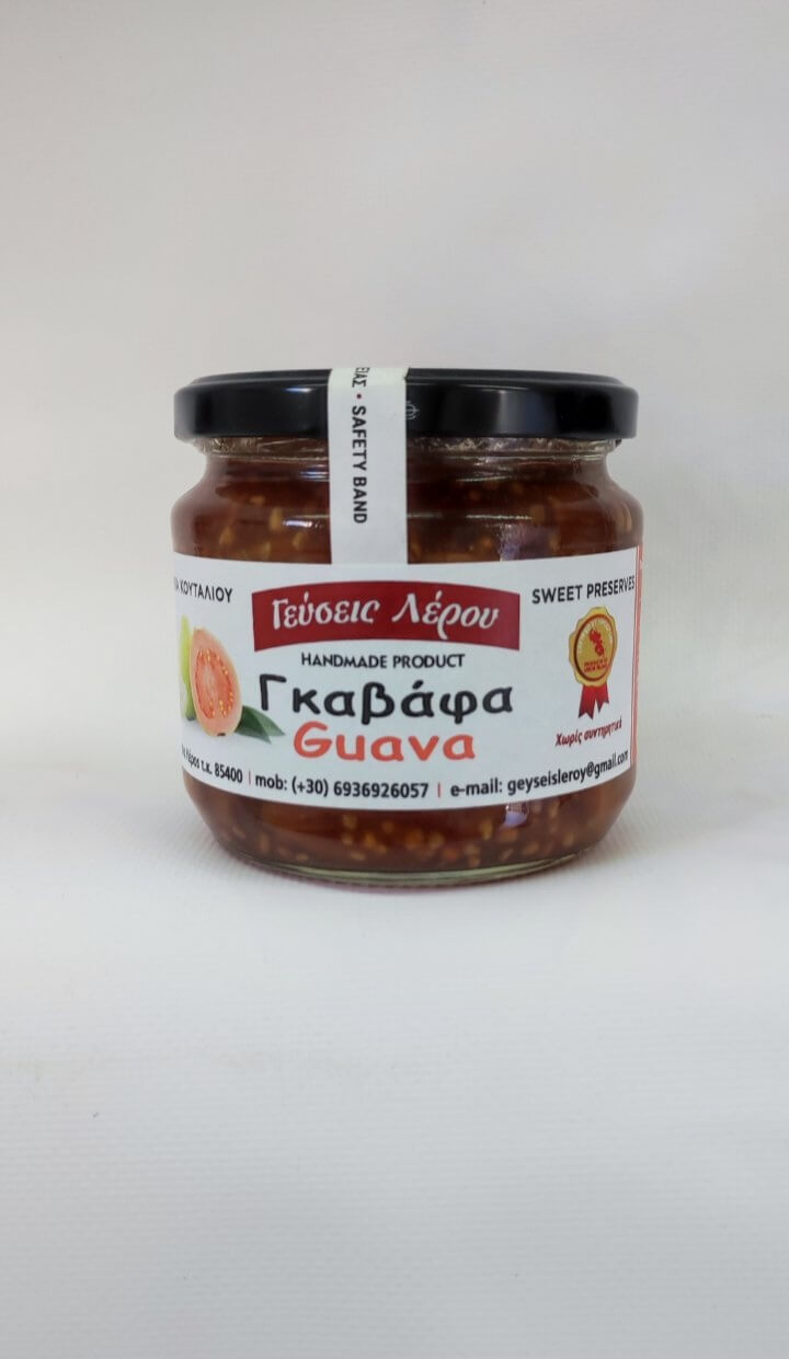 Sweet preserves guava