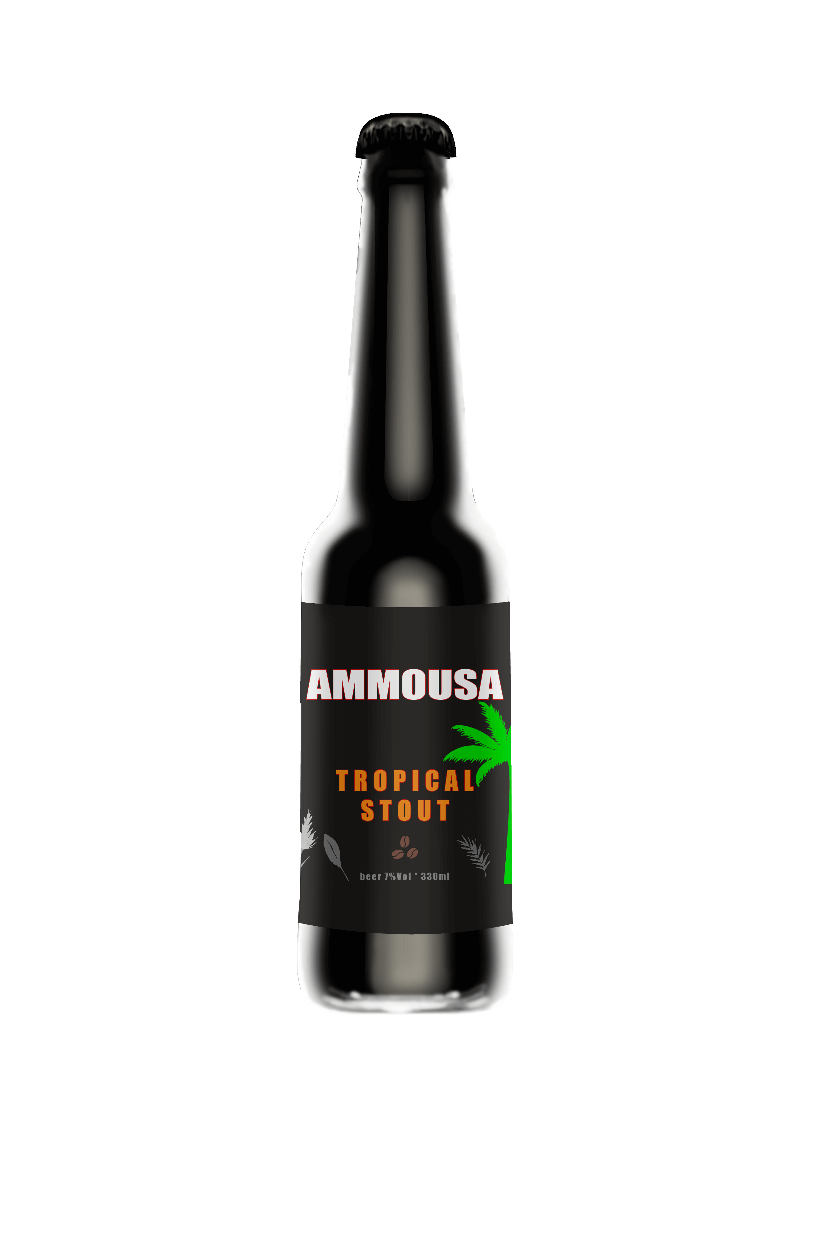 AMMOUSA TROPICAL stout 7% vanilla & coffee AMMOUSA TROPICAL stout 7% vanilla & coffee