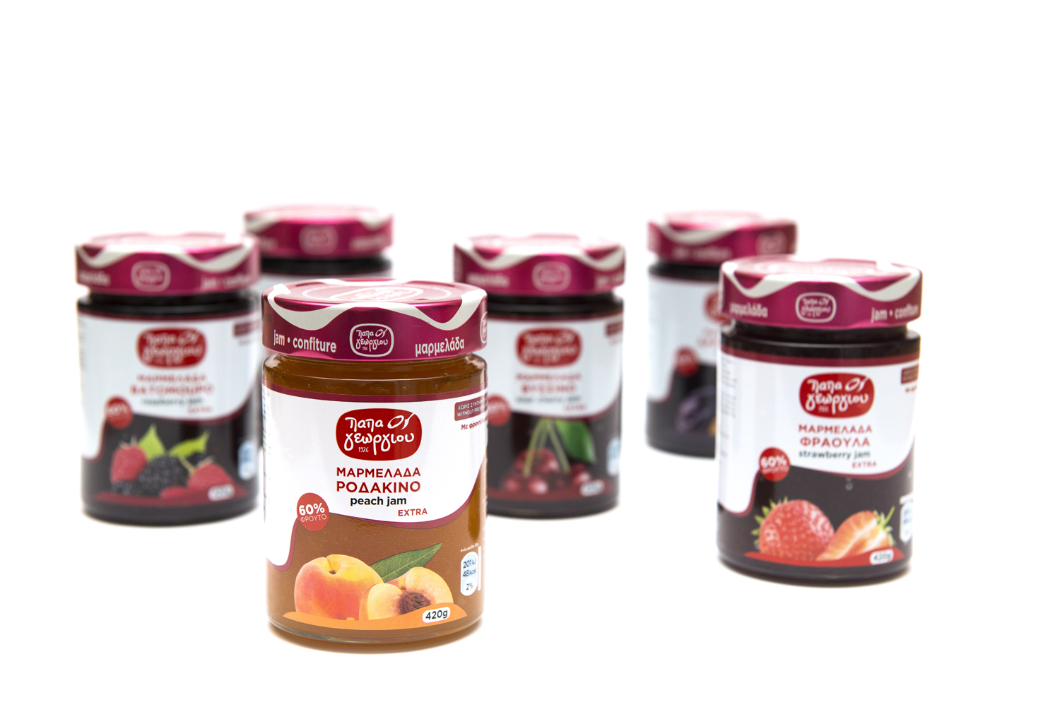 Μαρμελάδες Extra 60% Φρούτο