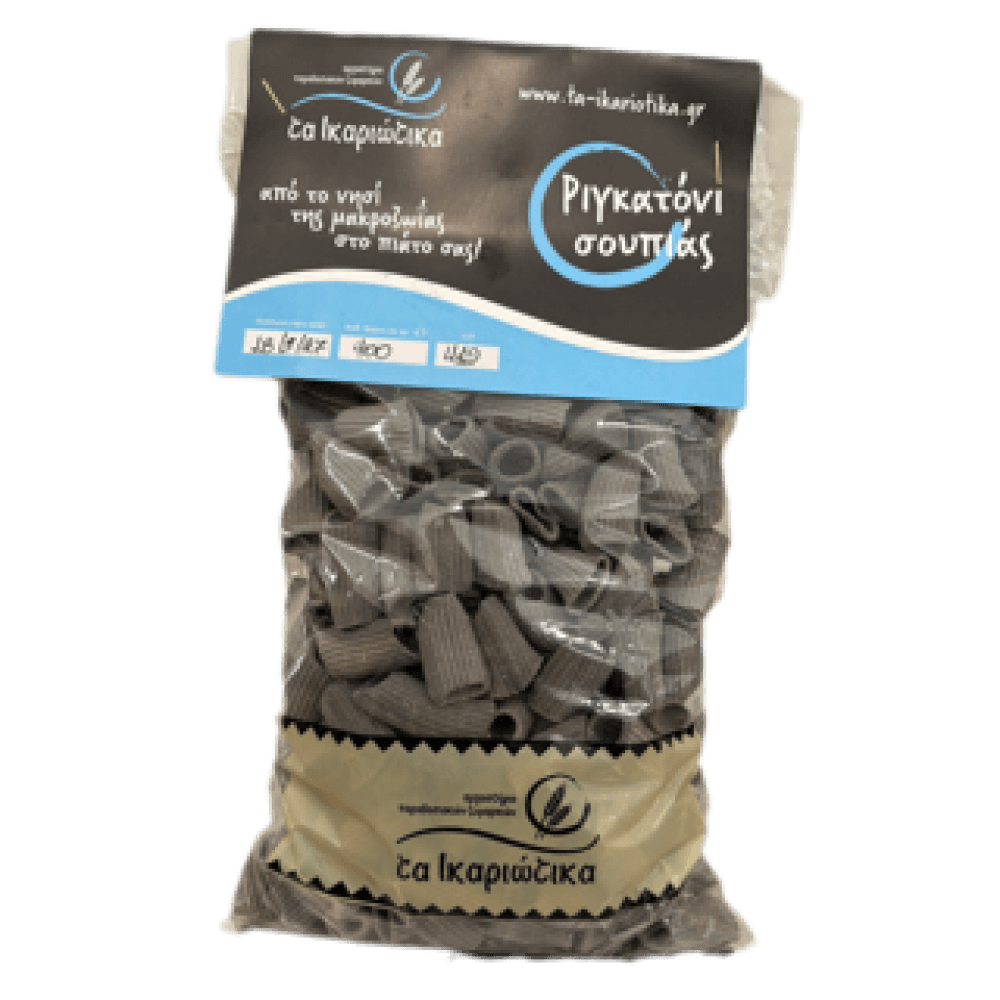 Rigatoni with Cuttlefish Ink