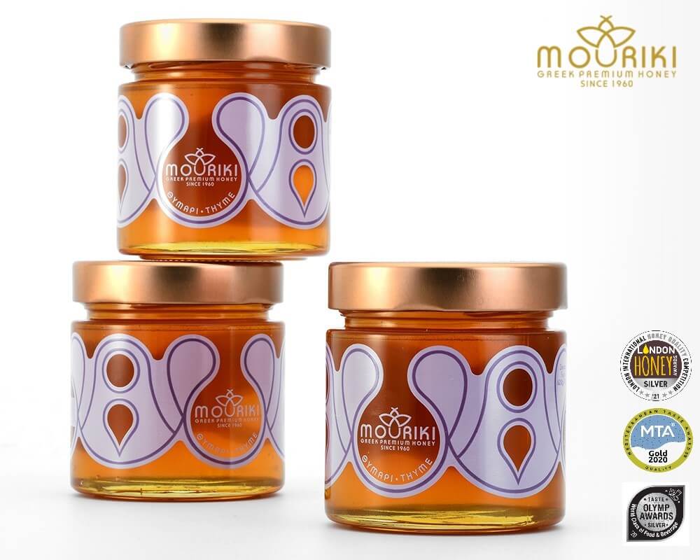 Μouriki Greek Premium Honey Mέλι Θυμαρίσιο Φωκίδος