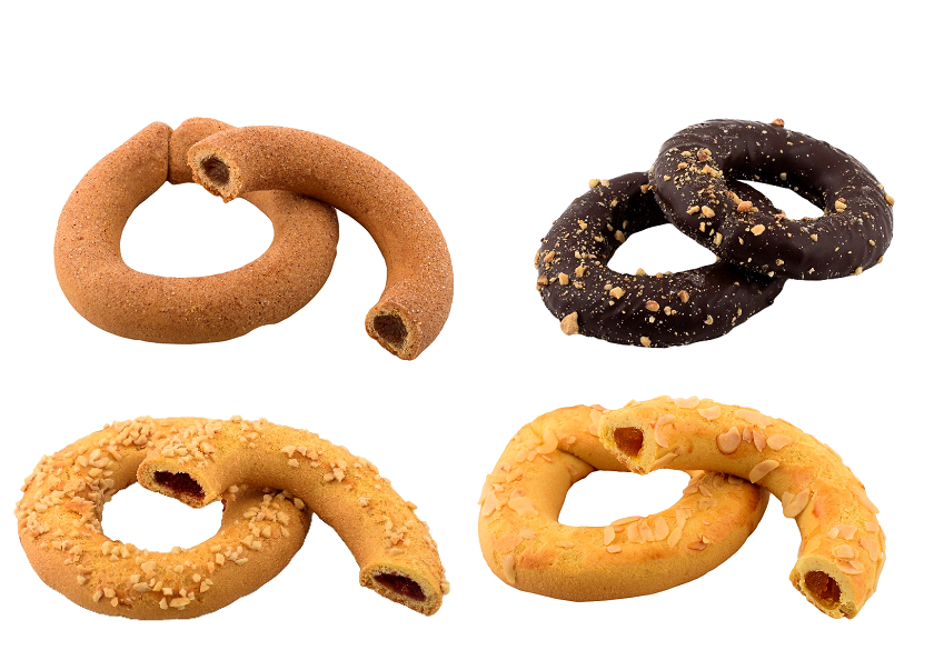 Stuffed cookies "hooped shaped"