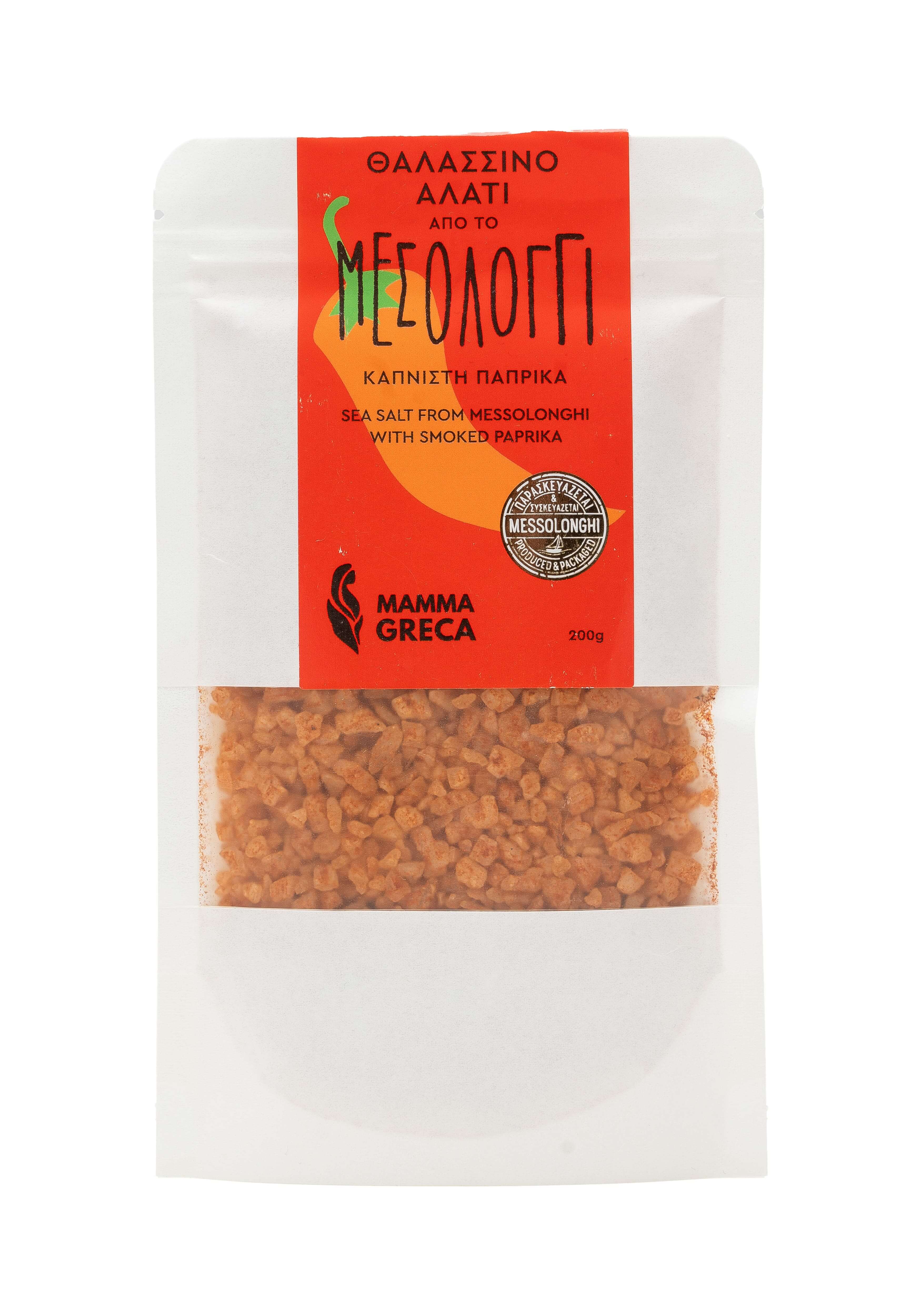 Refill Mill Salt of Messolonghi with Smoked Paprika
