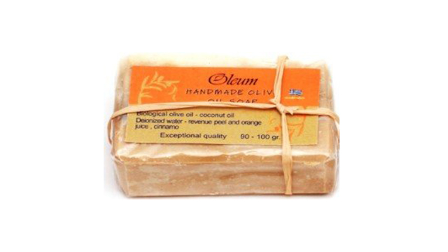 Soap bar  with orange and cinammon