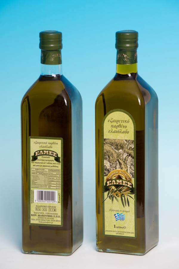 Εξαιρετικό παρθένο ελαιόλαδο 1Lt