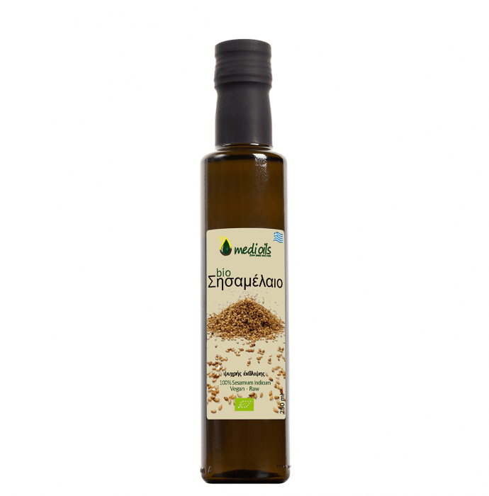 Sesame oil, organic, cold pressed