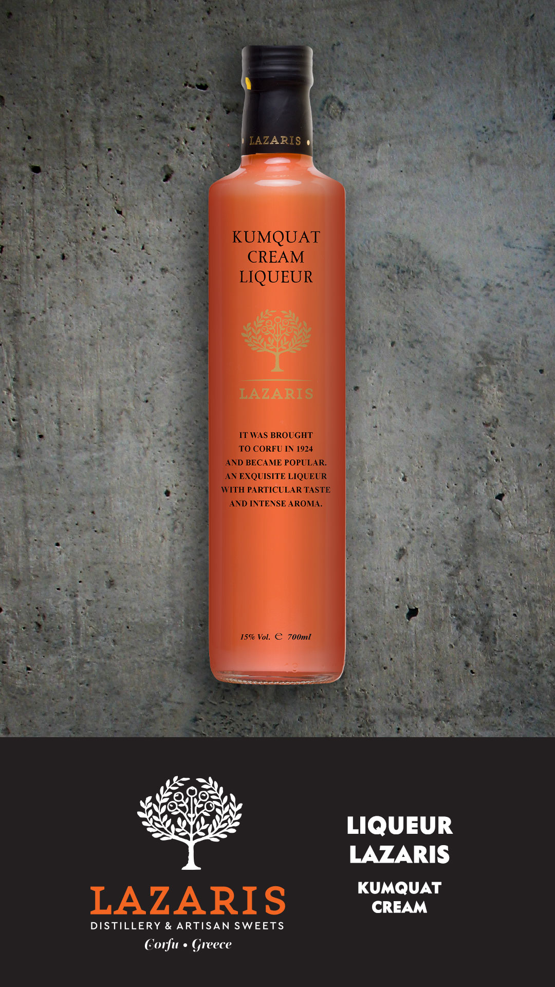 Lazaris Λικέρ Kumquat Creme