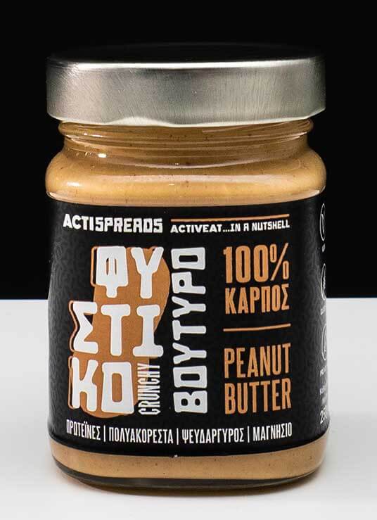 Φυστικοβούτυρο Crunchy – Actispreads
