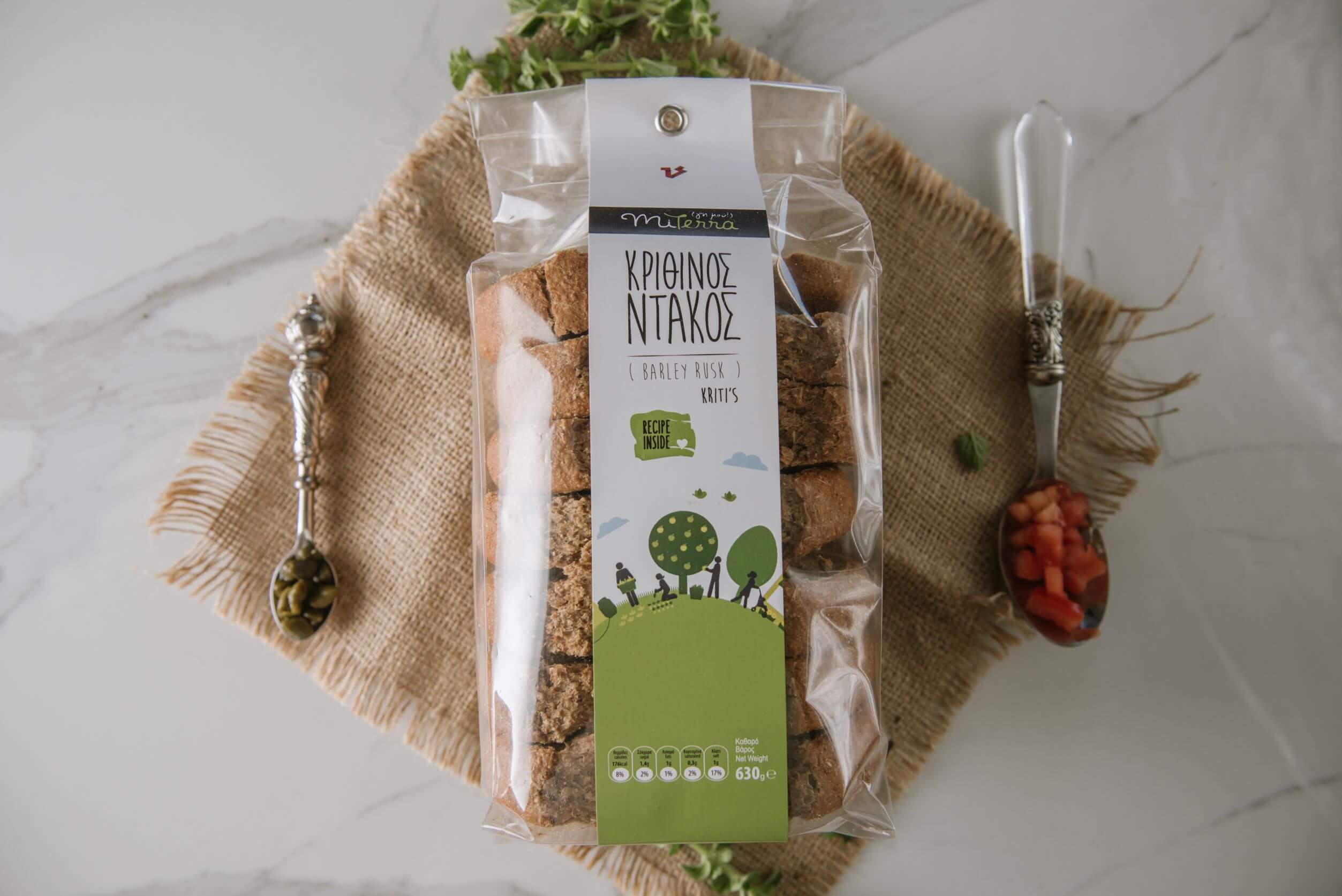 Κρίθινος Ντάκος ''MITERRA - ΓΗ ΜΟΥ''