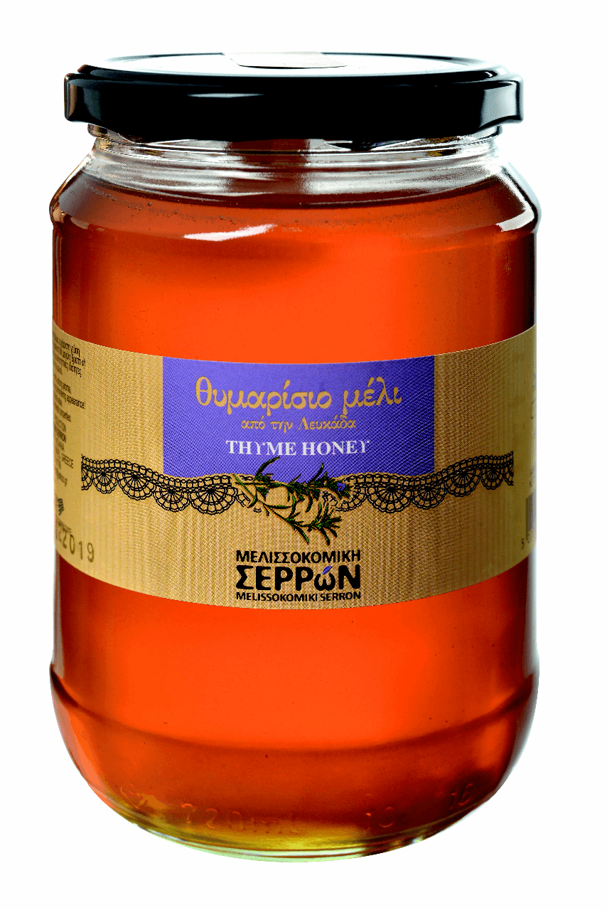 ΜΕΛΙ ΣΕΡΡΩΝ ΑΝΘΕΩΝ & ΘΥΜΑΡΙΣΙΟ 320γρ 450γρ 920γρ