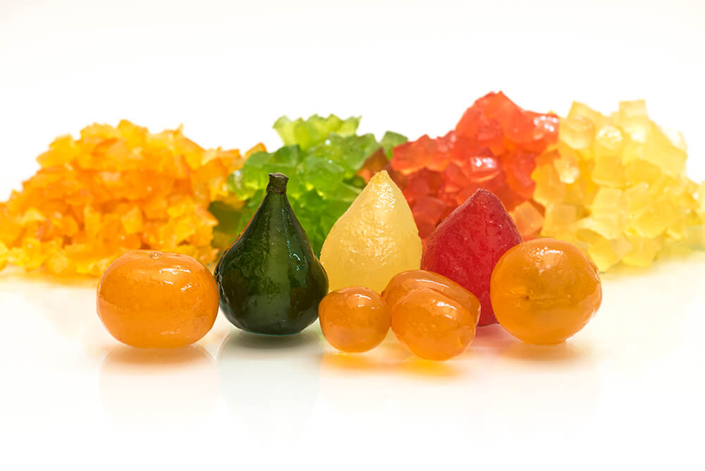 CANDIED FRUITS CUBES CANDIED FRUITS CUBES