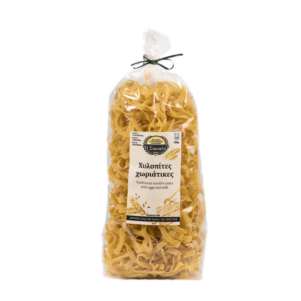 Traditional Greek Egg Pasta