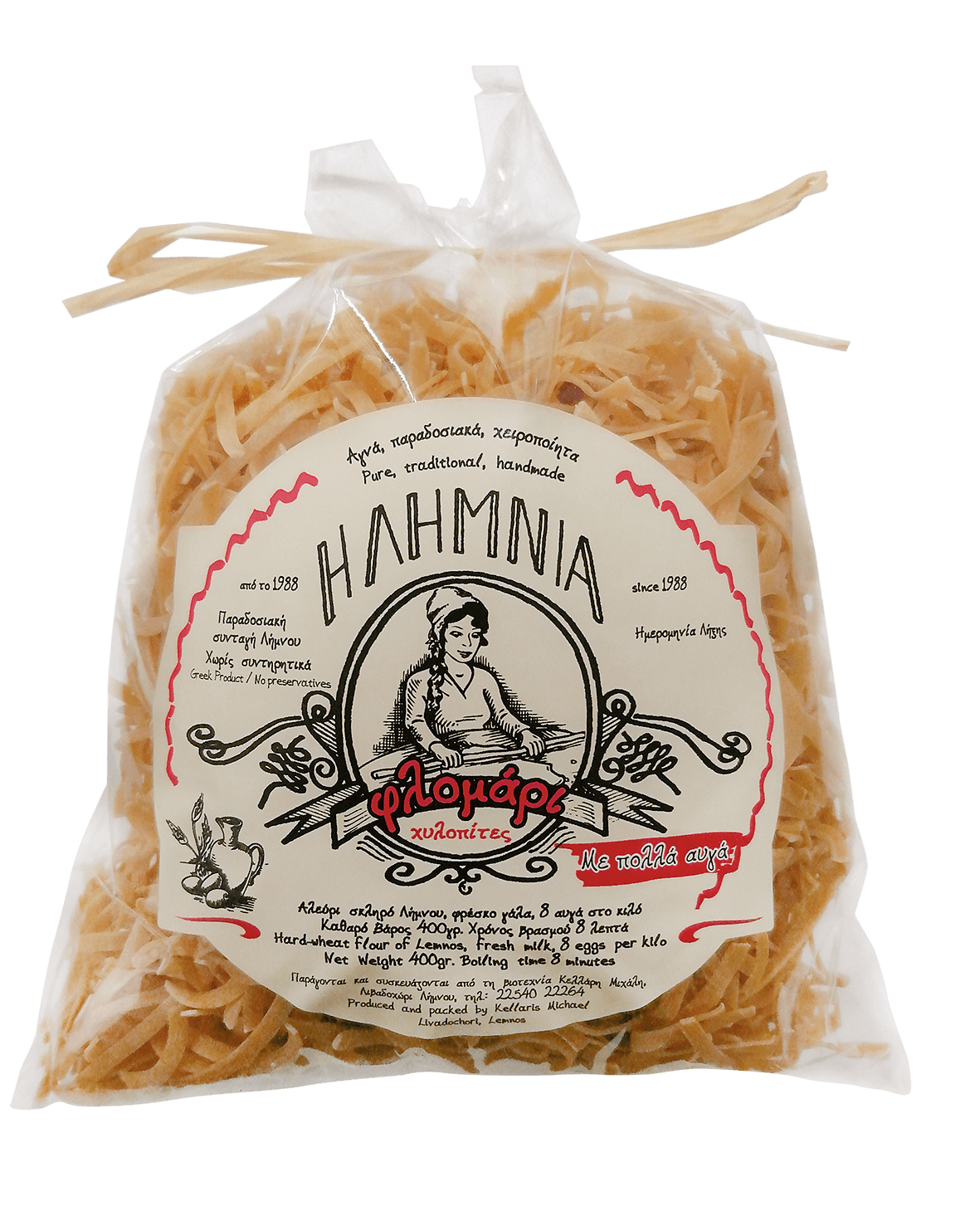 traditional pasta made in Lemnos island